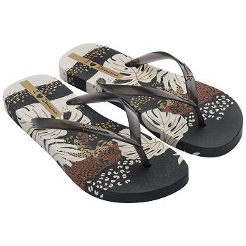 Ipanema I Love Sun Print Flip Flops Dam Svarta Sverige BE9520781